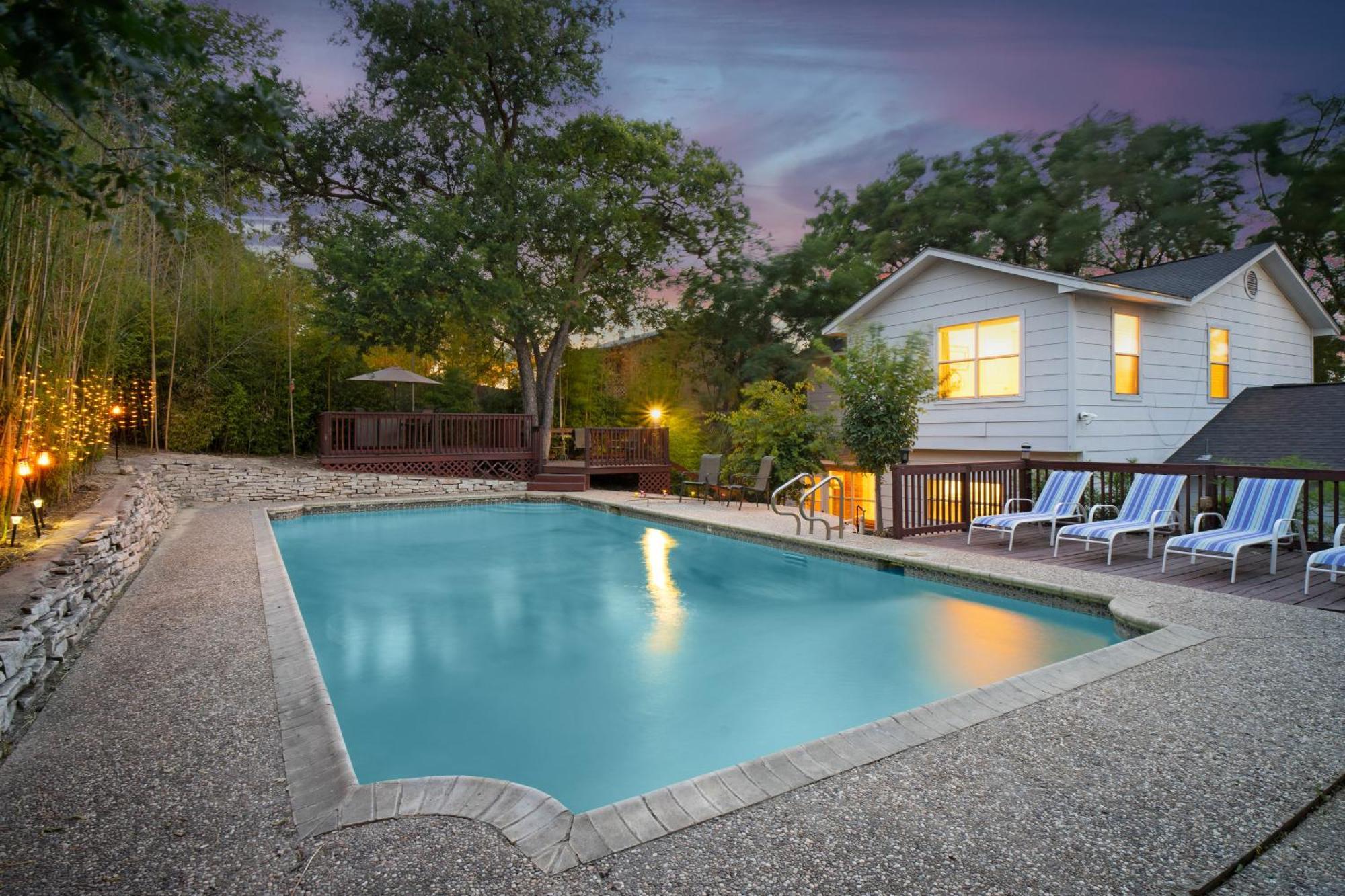 Сasa de vacaciones Bamboo Oasis-relaxing Hot Tub-family Time San Antonio